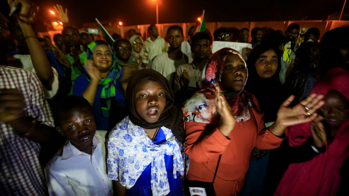 sudan protesters getty