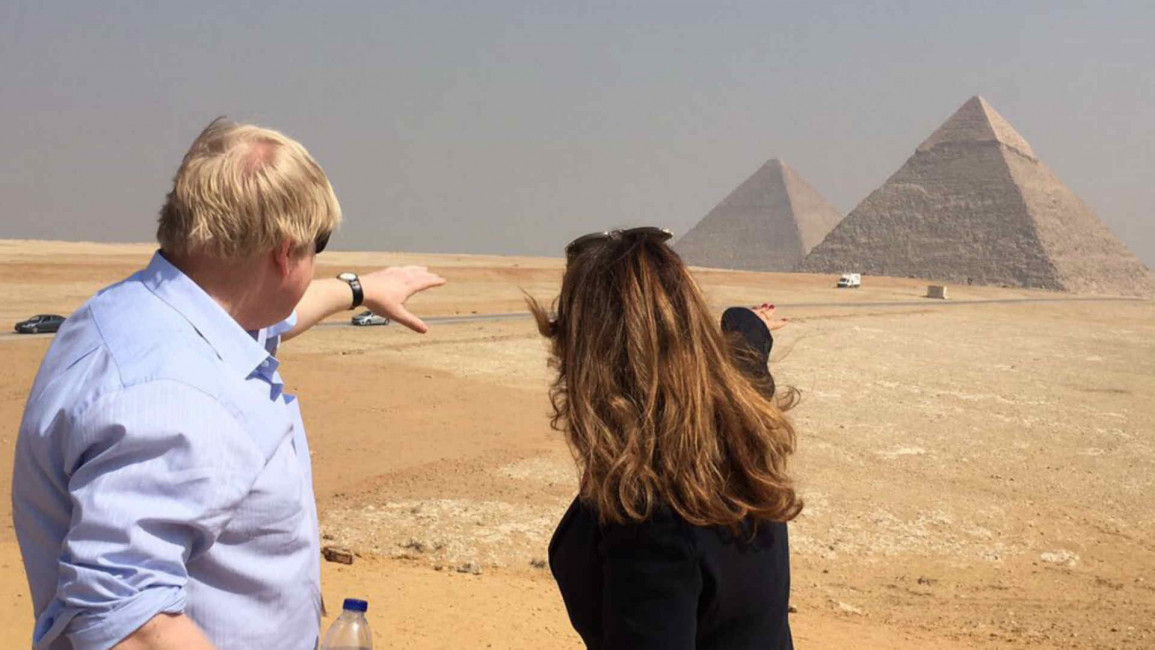 Boris Johnson Egypt FCO