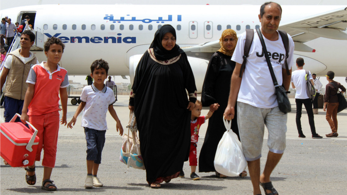 Yemenia Plane in Aden