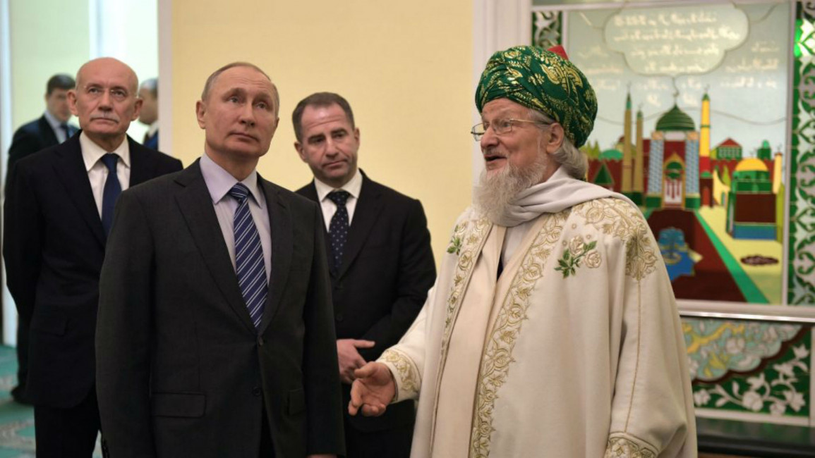 Putin Russia Muslis - AFP