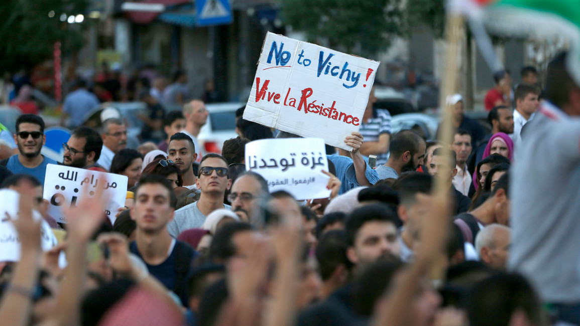 Protest Ramallah