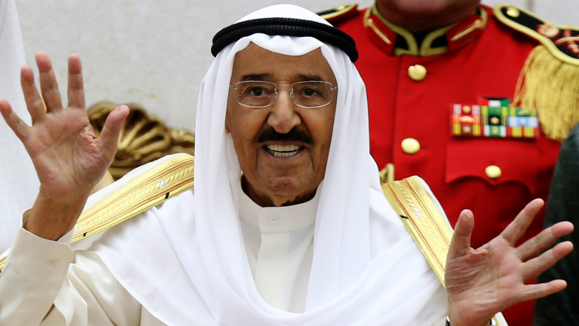 Kuwait's Emir Sheikh Sabah al-Ahmad al-Sabah -- AFP