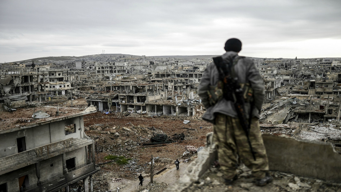 Syria destruction - AFP