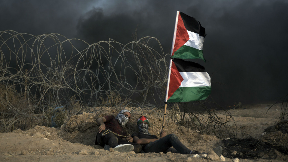 Gaza protests - AP