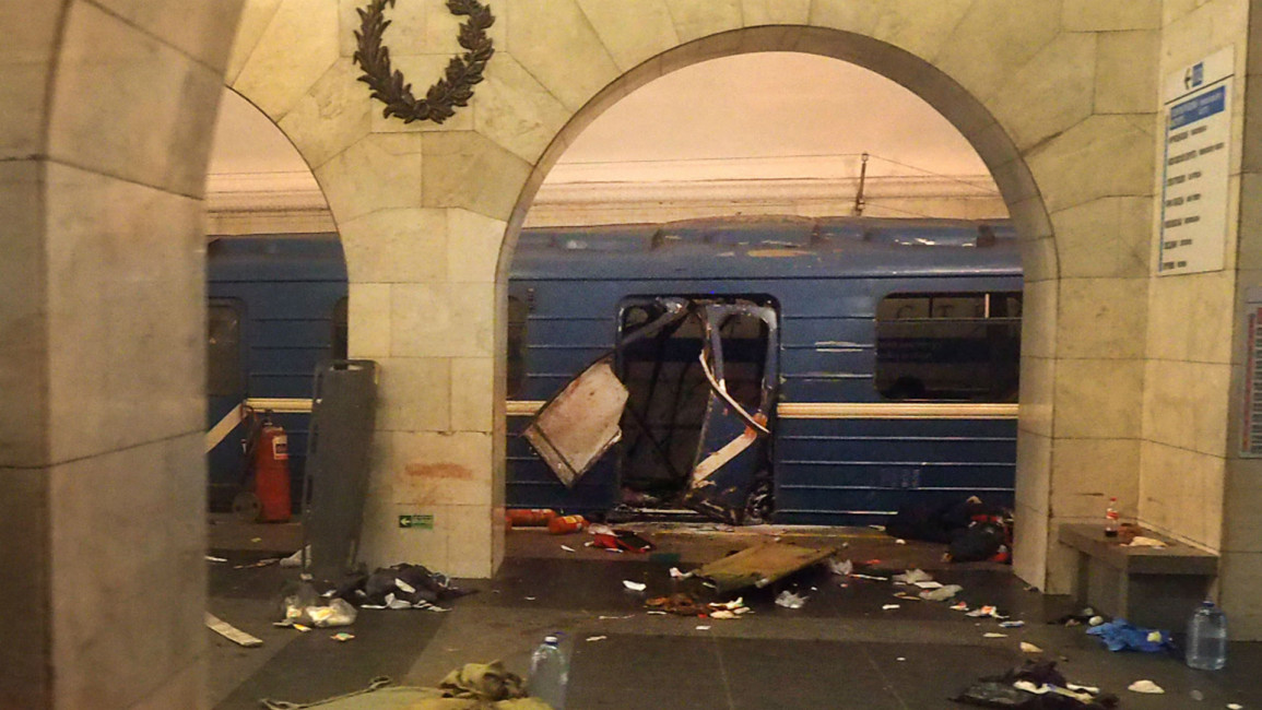 Saint Petersburg metro bombing [AFP]