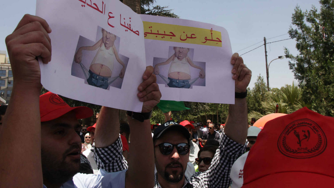 Jordan corruption protests - Getty