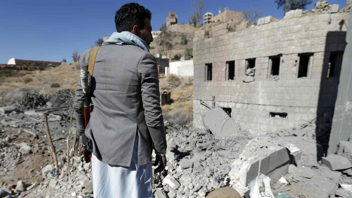 Yemen airstrikes prison camp
