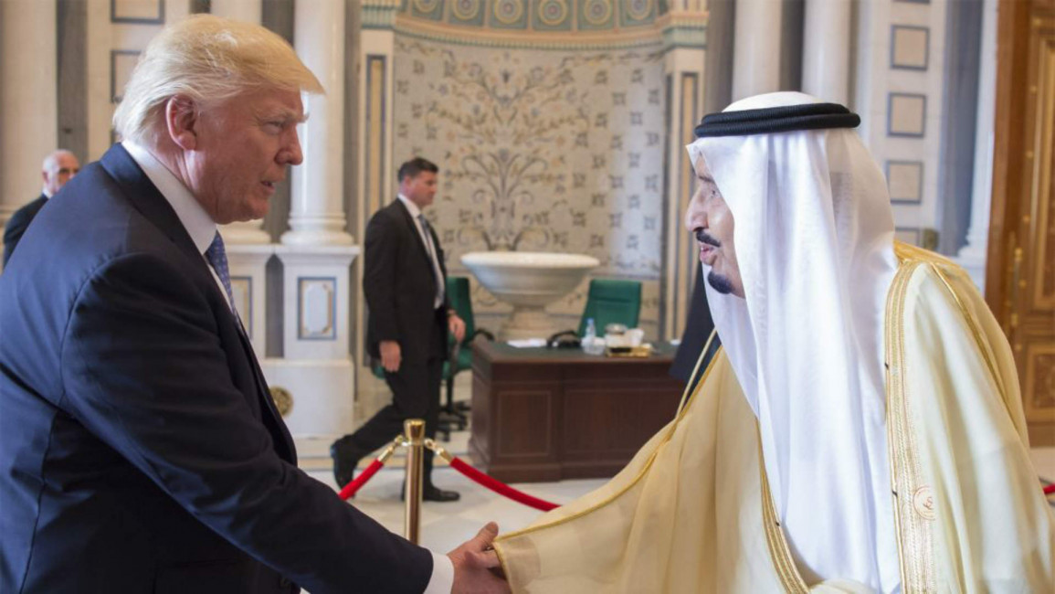 Trump in Saudi - Anadolu