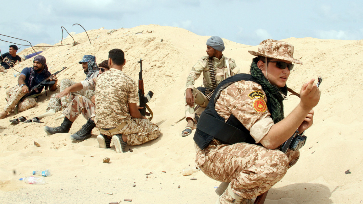 Libya pro government forces - AFP