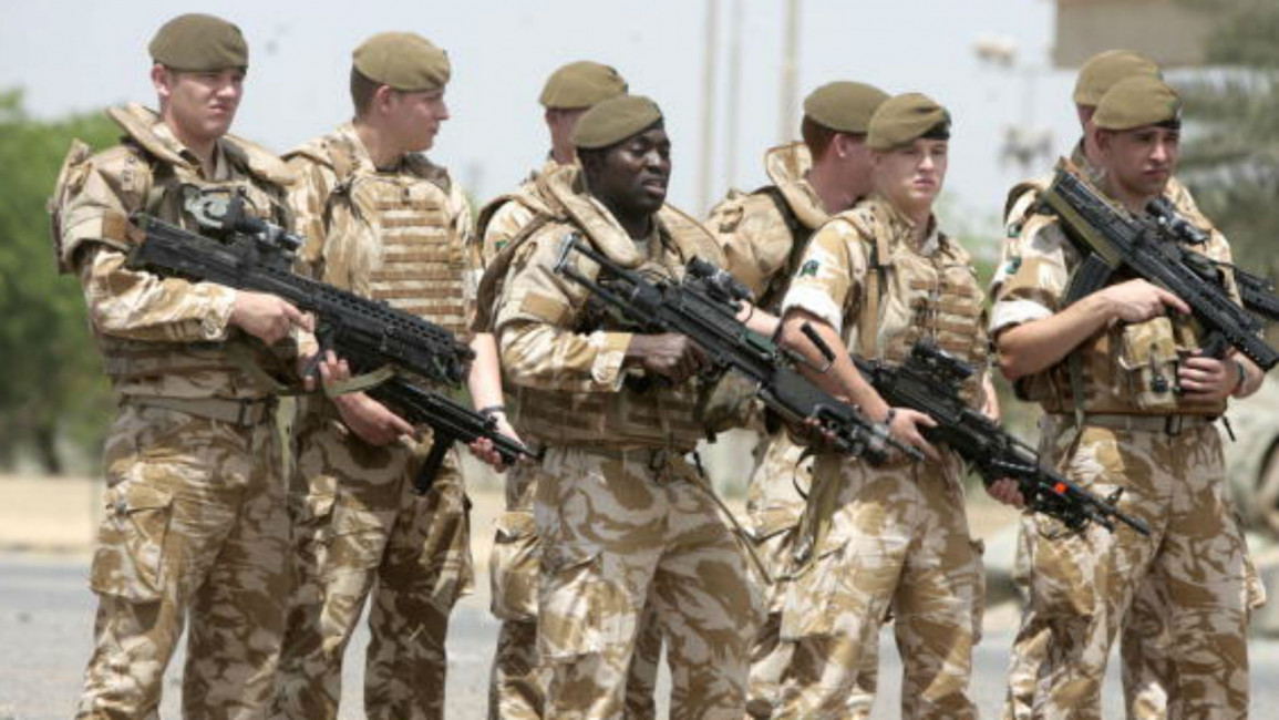 British troops Iraq