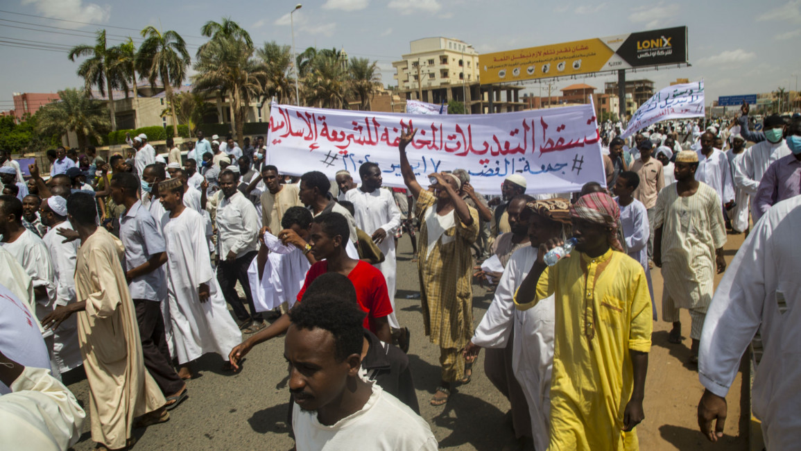 Sudan protests [Getty]