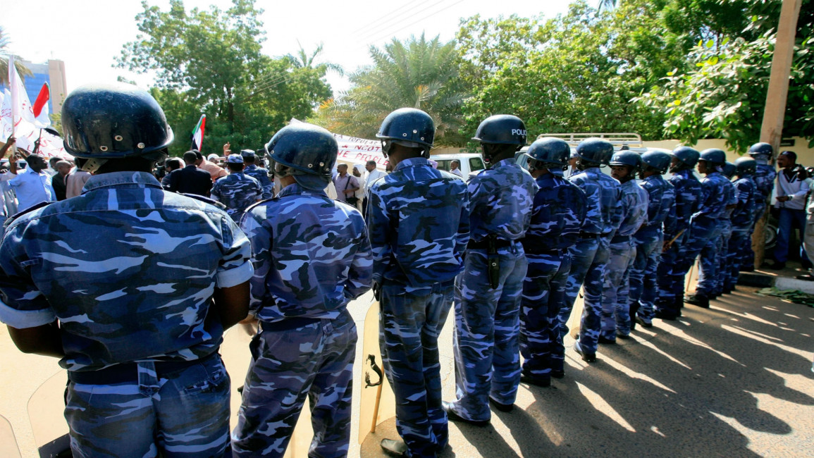 Sudan police AFP