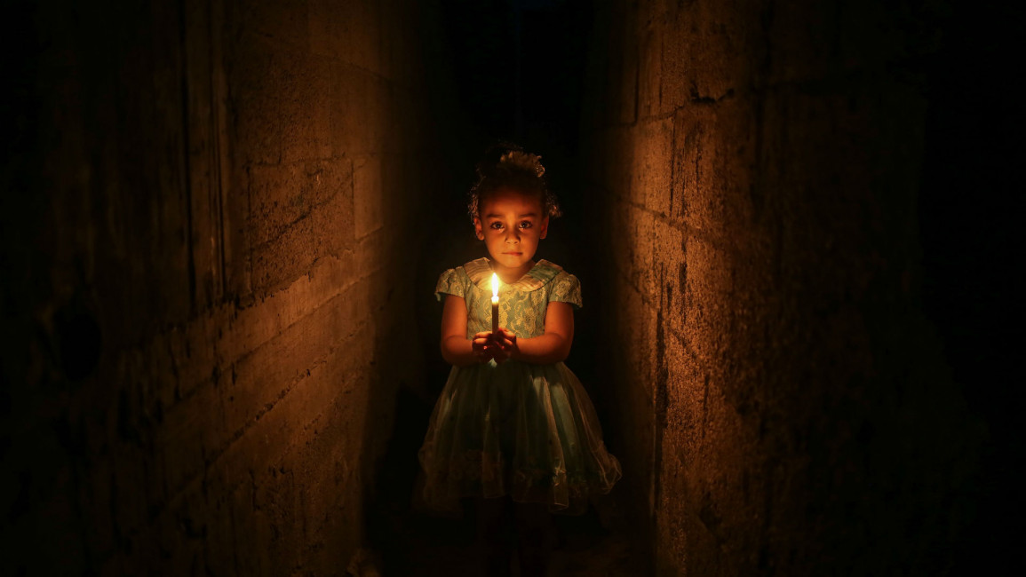 Gaza power cuts [Anadolu]