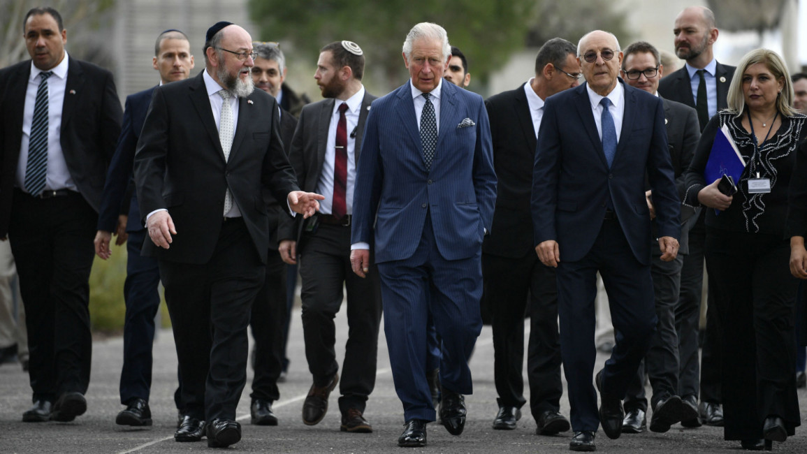 Prince Charles visits Israel - Getty