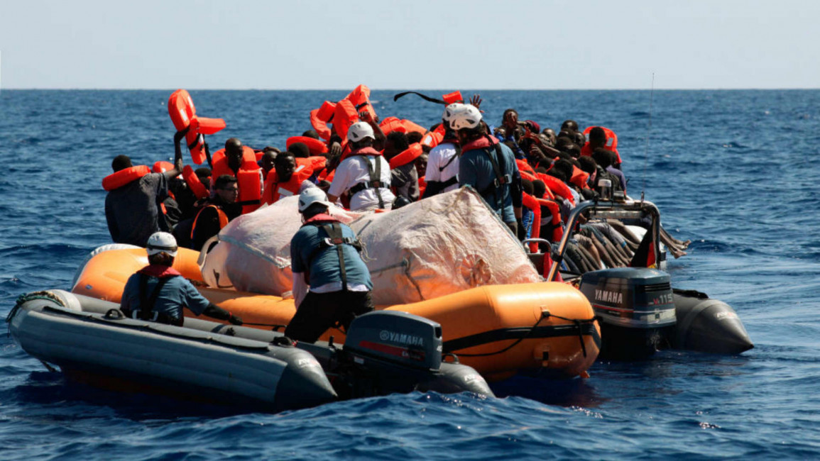 refugee boat - Getty