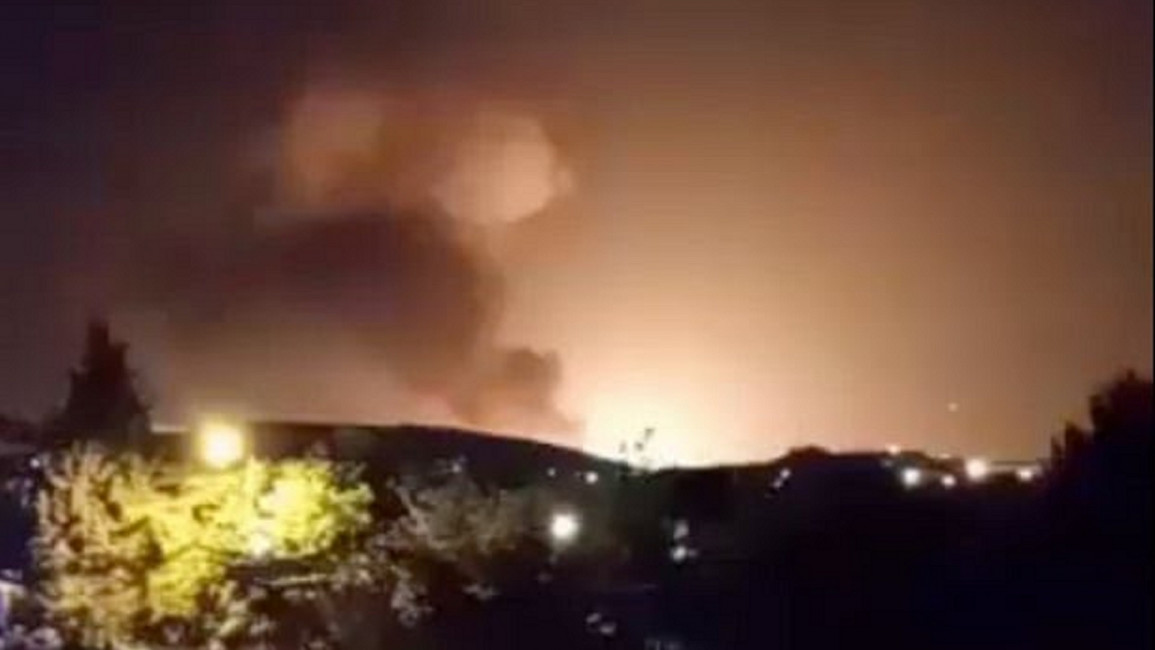 gas explosion iran