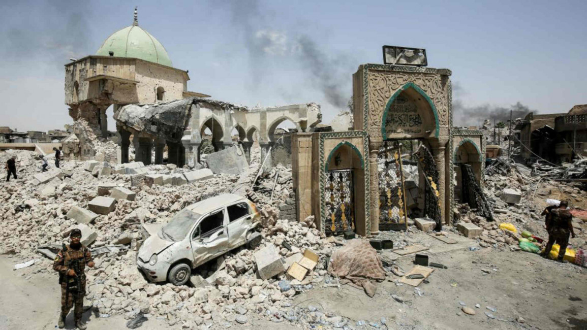 Mosul ruins - AFP