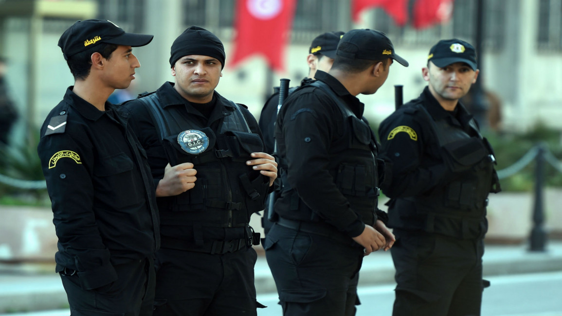 Tunisia police AFP