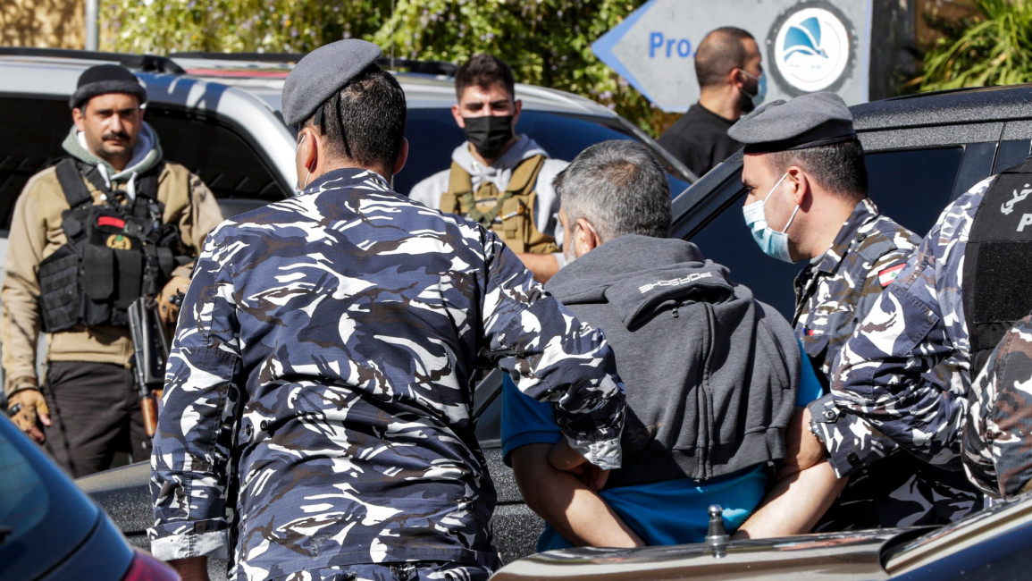 Lebanon jail break -- getty