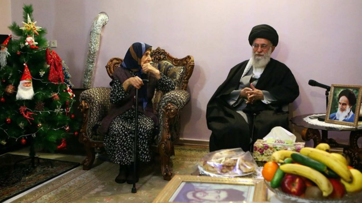 Khamenei christmas - tasnim news