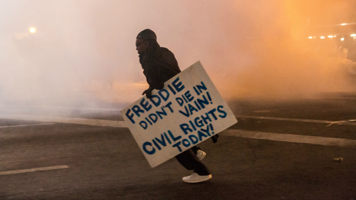 Baltimore riots AFP April 2015