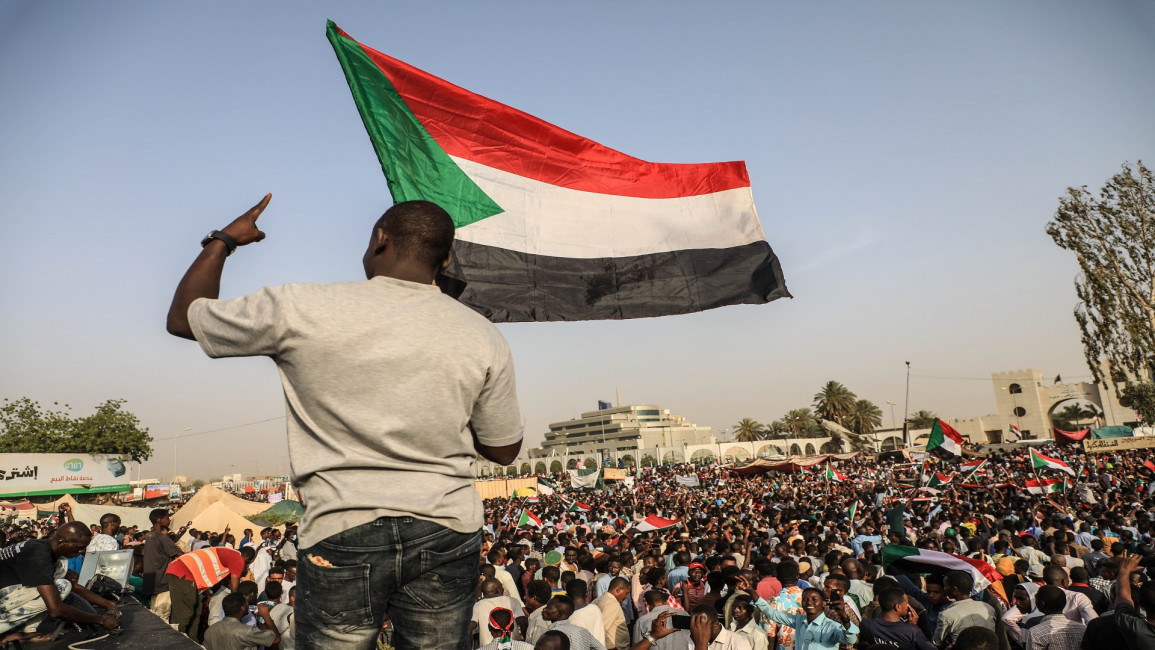 Sudan protests army HQ GETTY