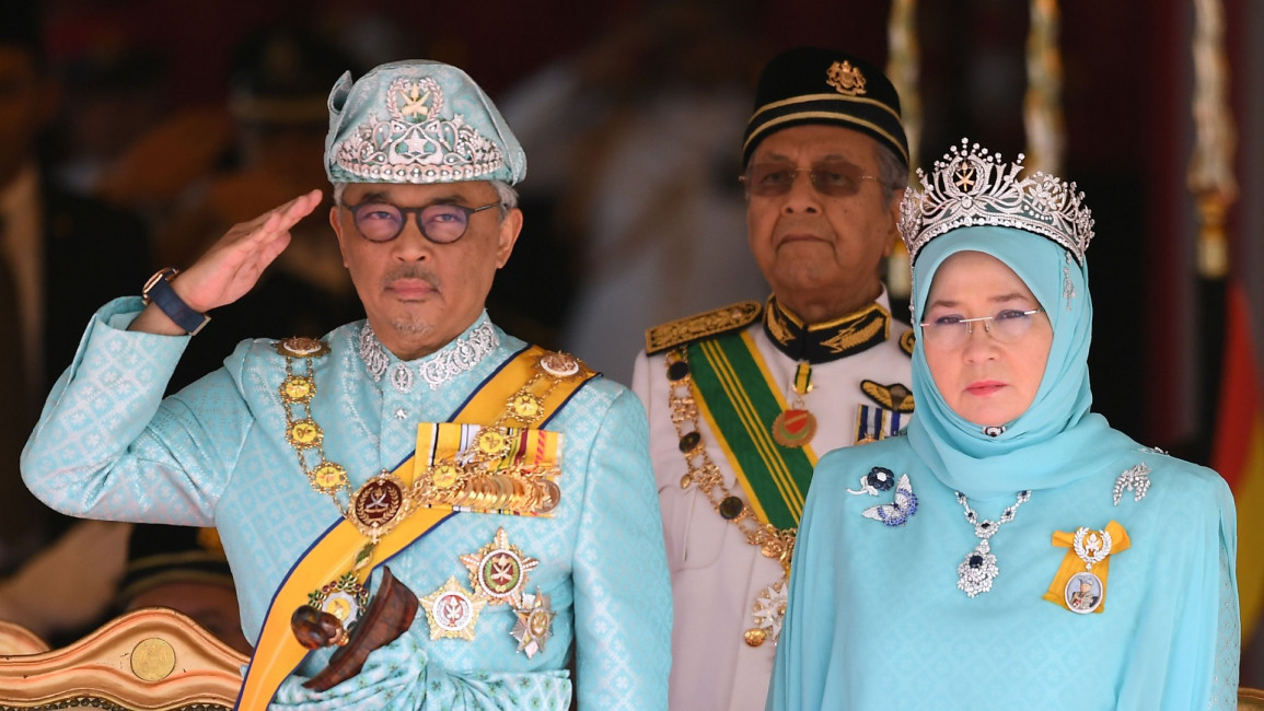 Malaysia royals - GETTY