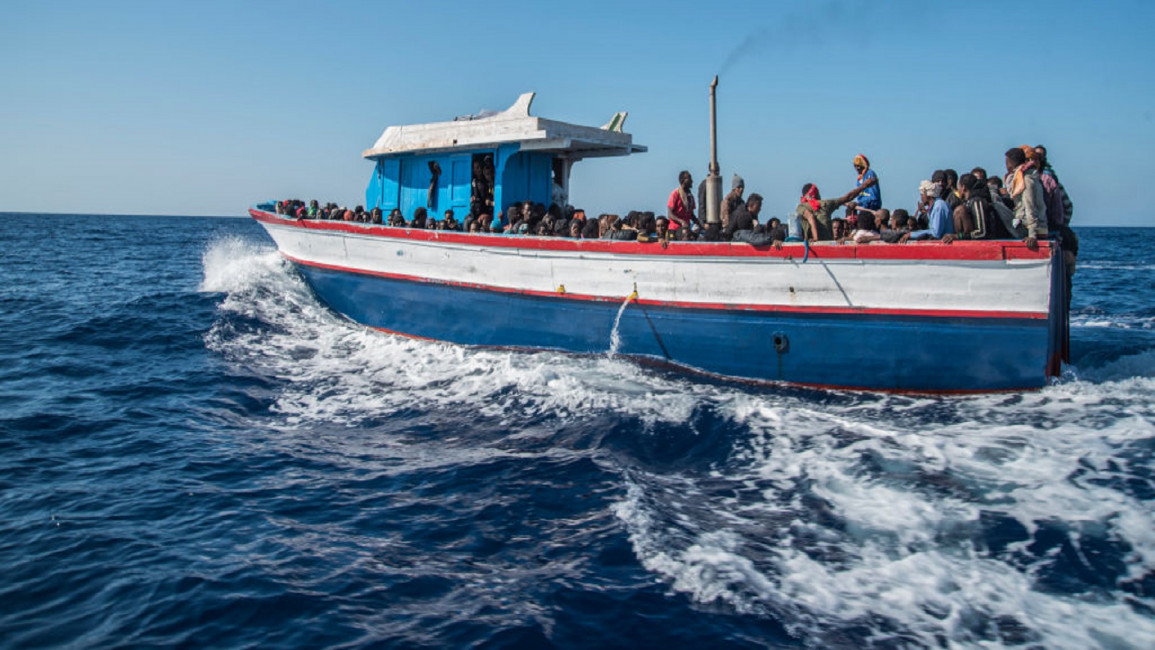 Migrants boat [GETTY]