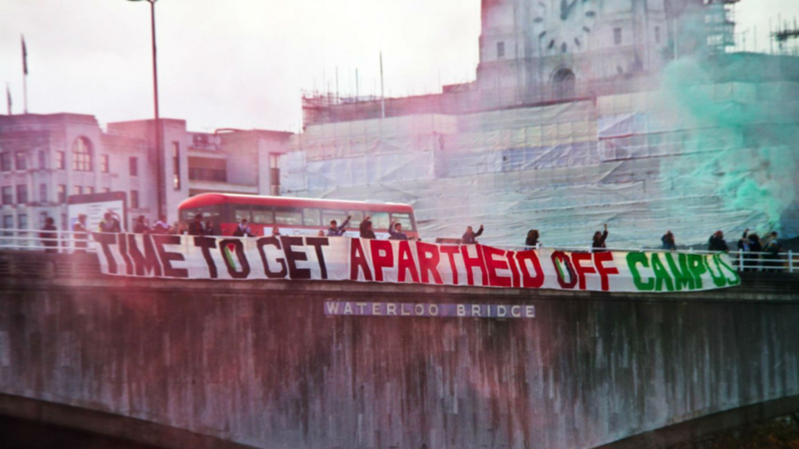 Apartheid off campus - Getty