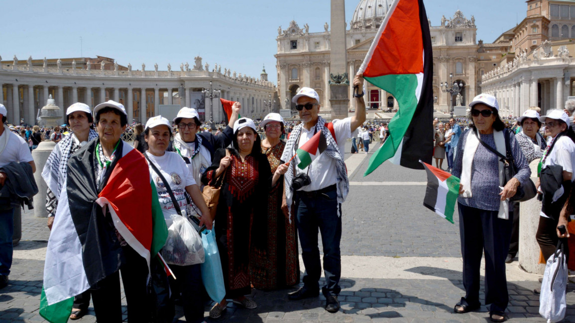 Palestinian nuns canonised Vatican city ANADOLU