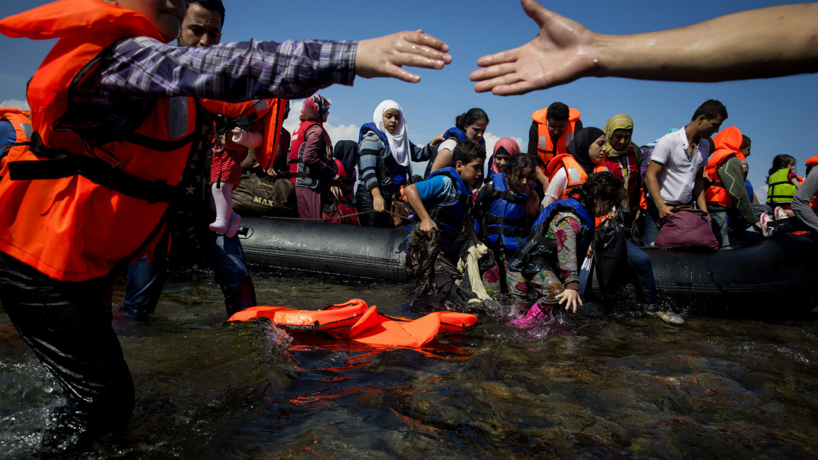 Migrants in Greece ]Getty]