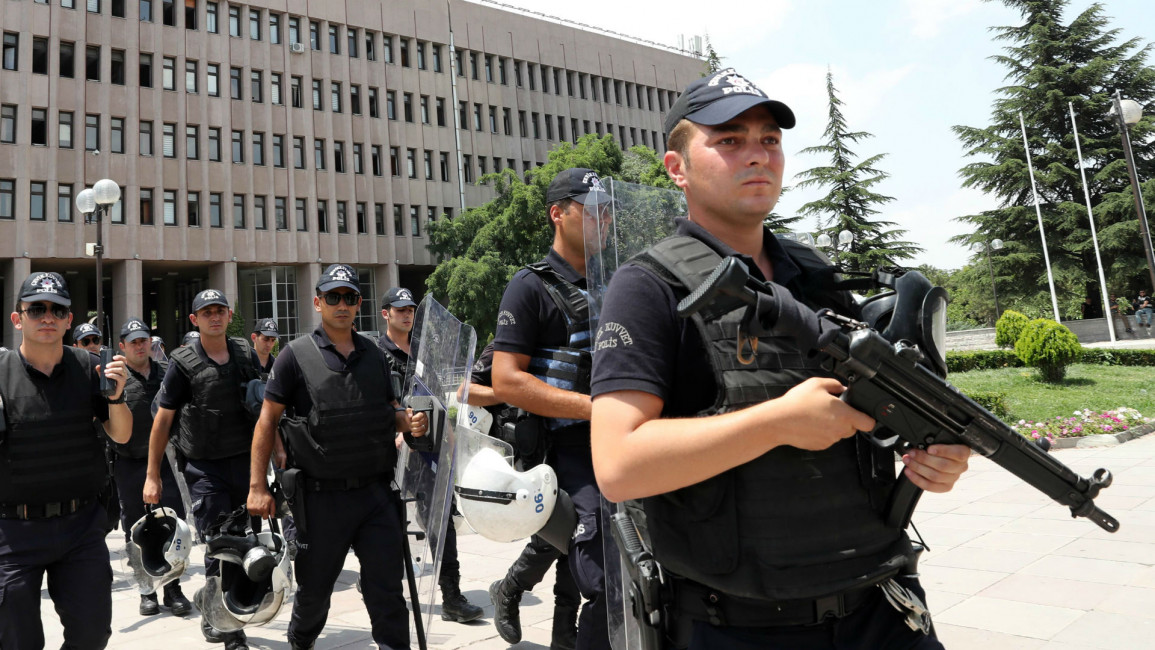 Turkish police AFP