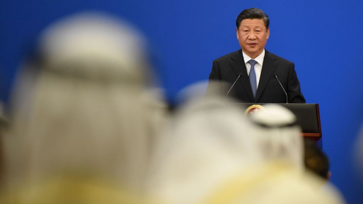 China Arab Xi Jinping AFP