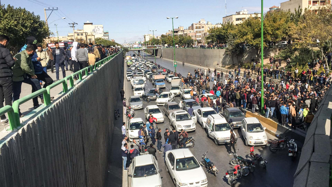 iran protests nov - Getty
