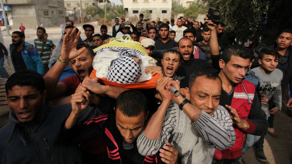 Gaza man killed - Anadolu 