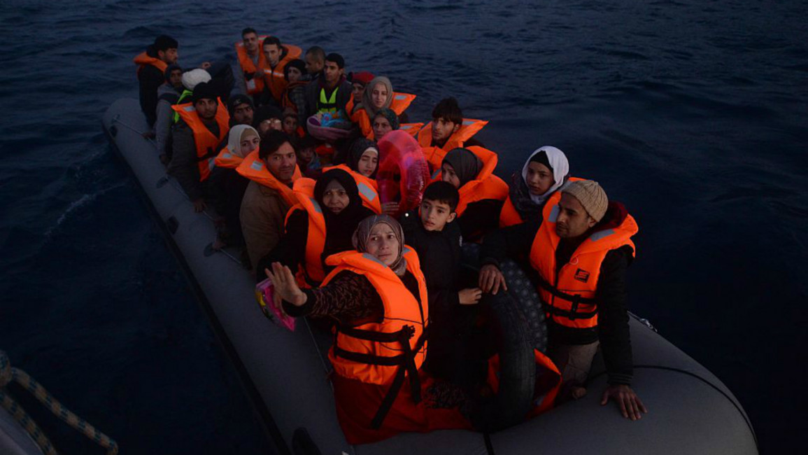 Turkey boat migrant