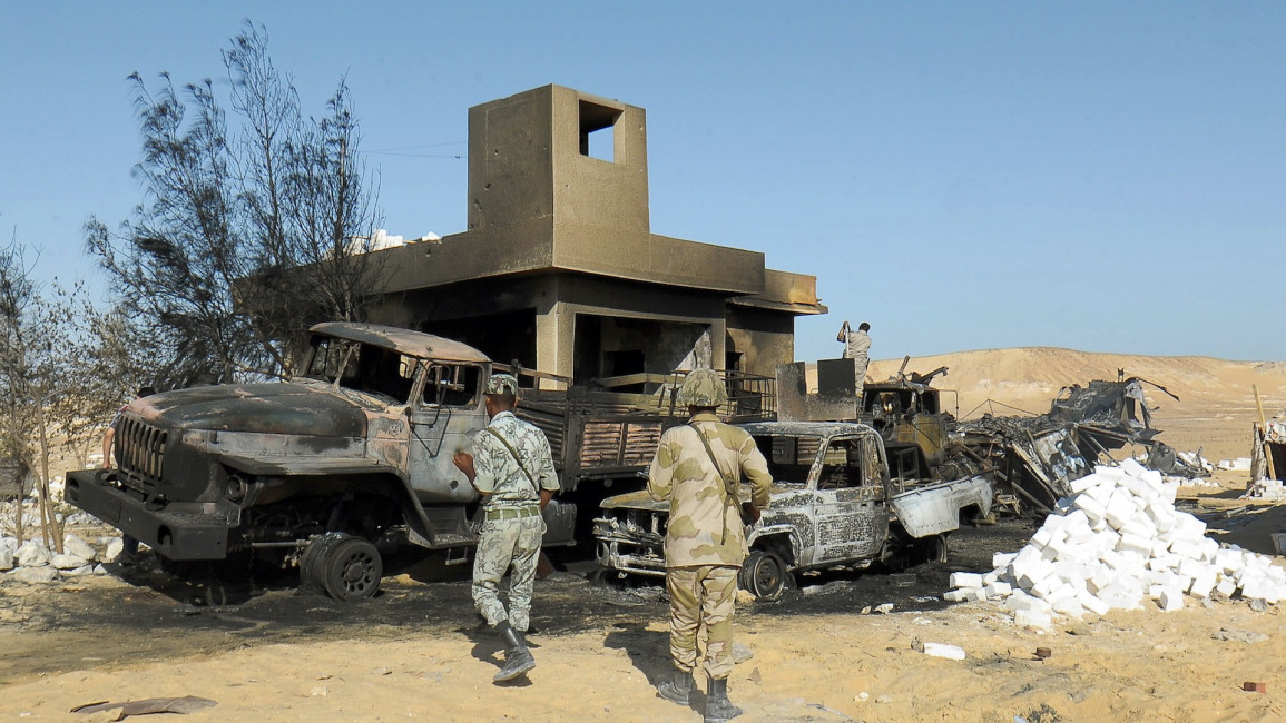 Egypt Western Desert Attack AFP