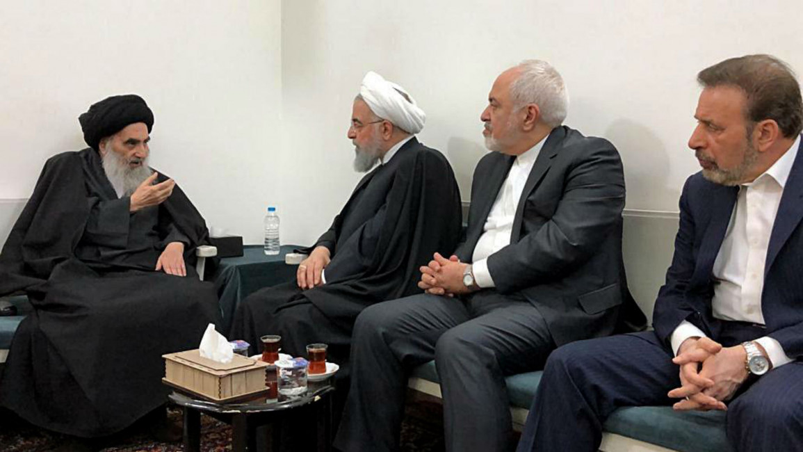 Rouhani Ayatollah Sistani - Getty
