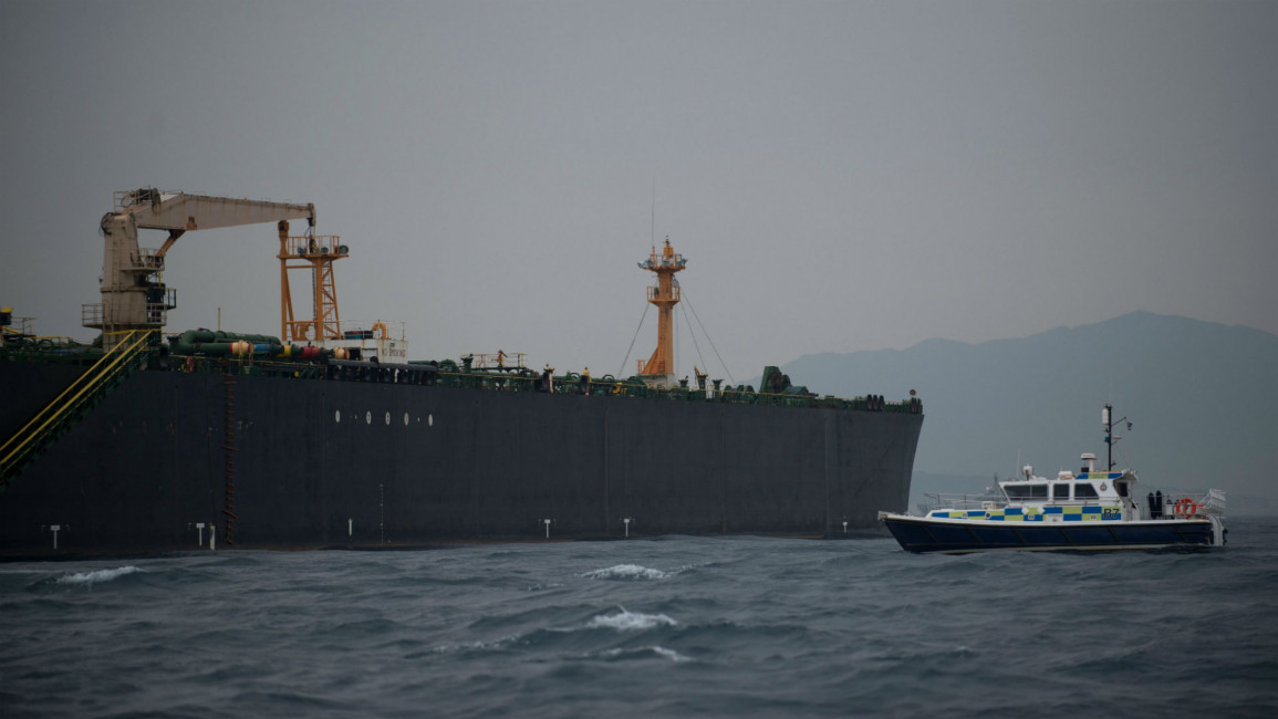 Iran Tanker Gibraltar