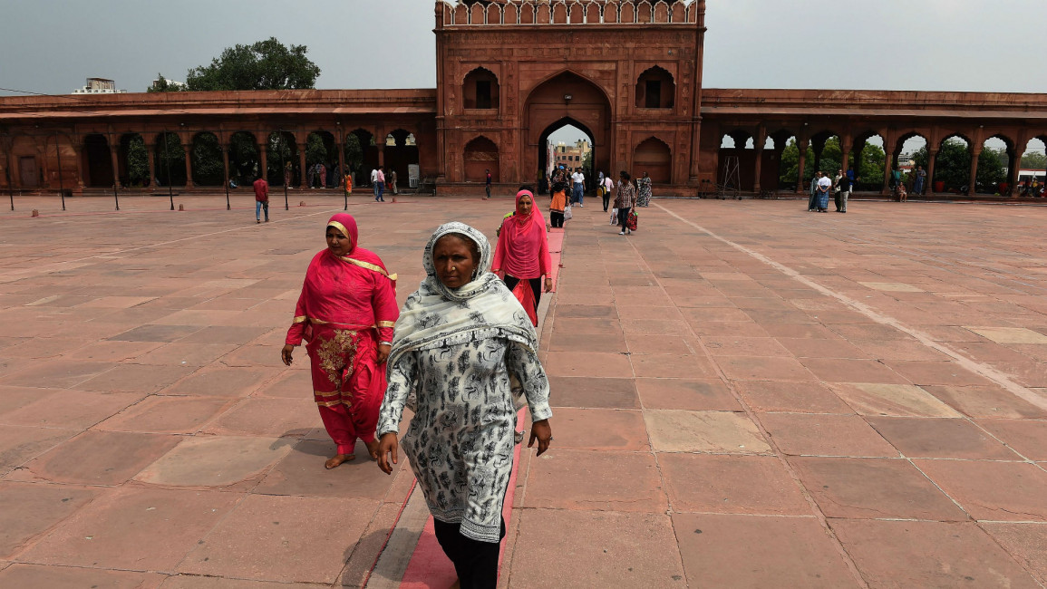 Indian Muslim women AFP