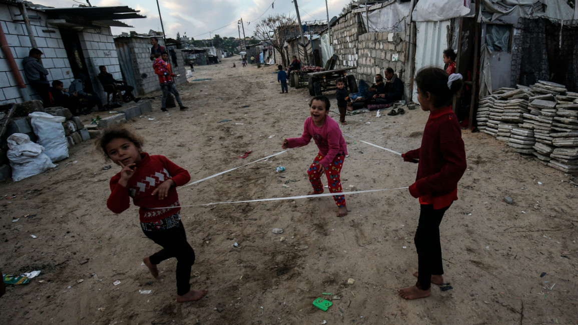 Gaza poverty - getty