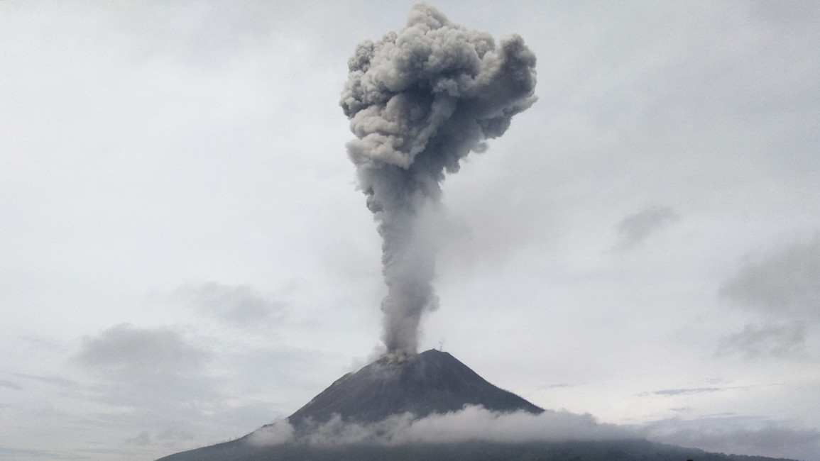 Mount Sinabung Indonesia [AFP/Getty]