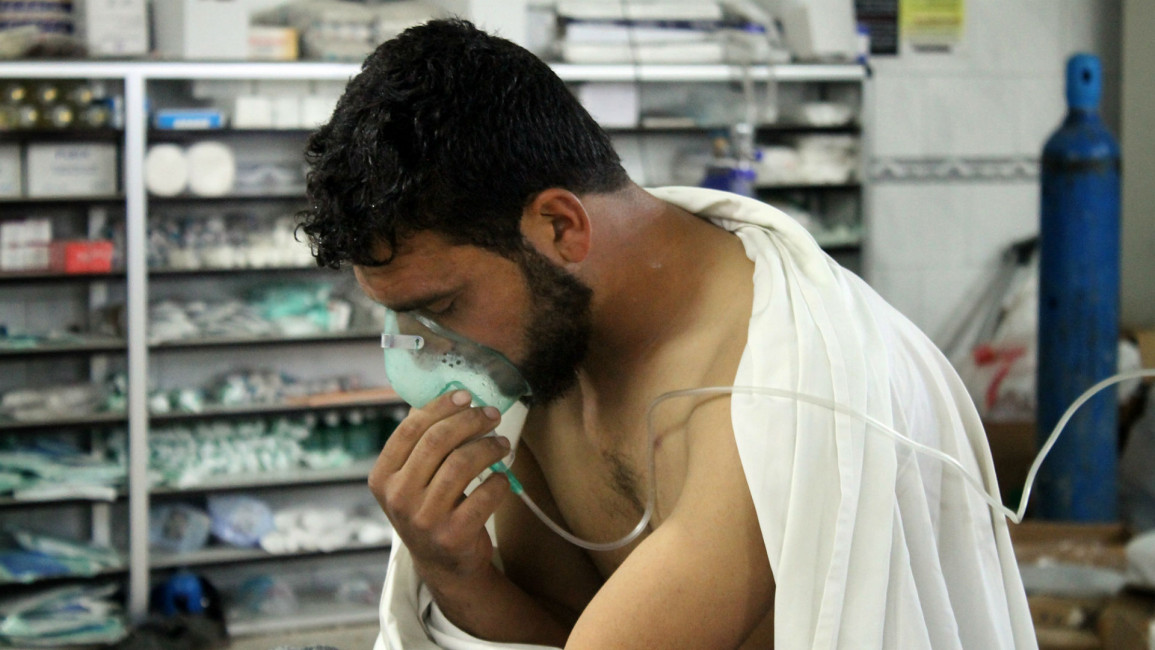 Syria chemical weapons Getty