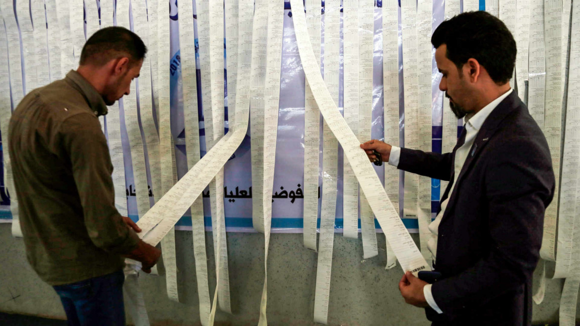Iraq elections recount - Getty