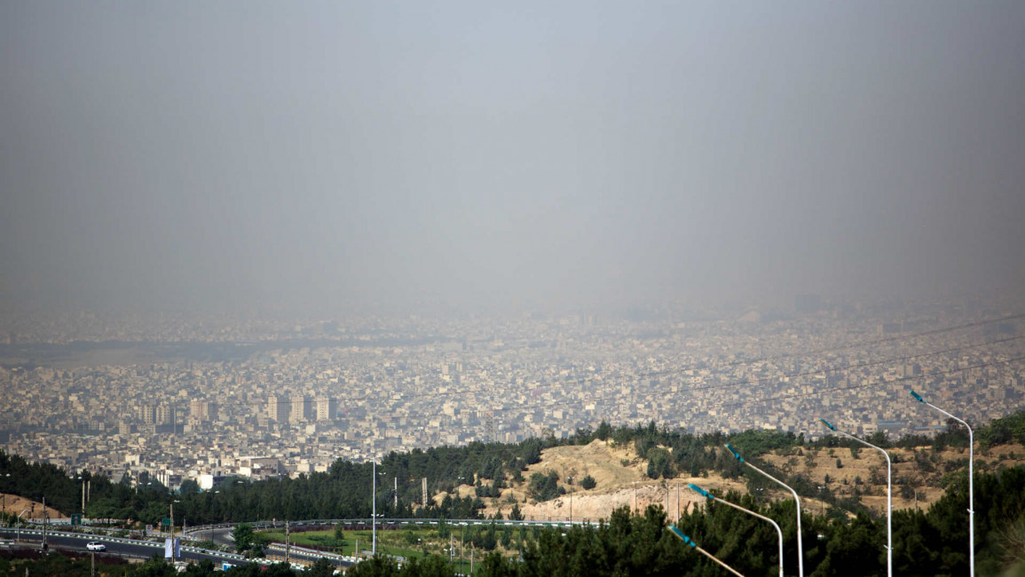 Tehran smog - getty
