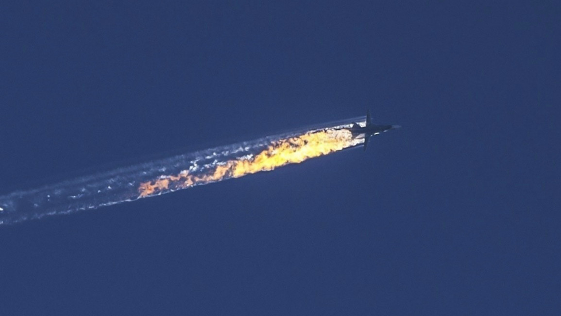 russian jet downed