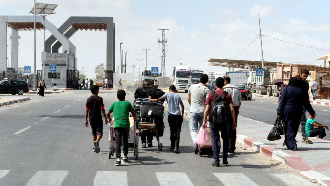 Rafah border crossing [Anadolu]