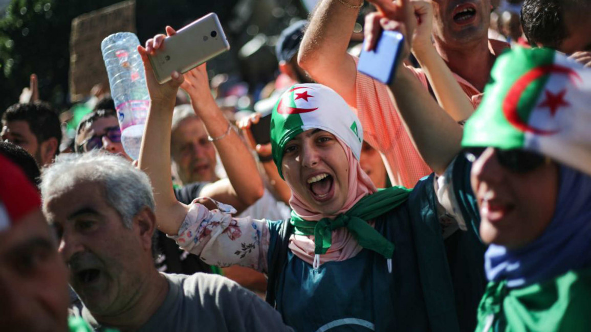Algeria protests - Anadolu