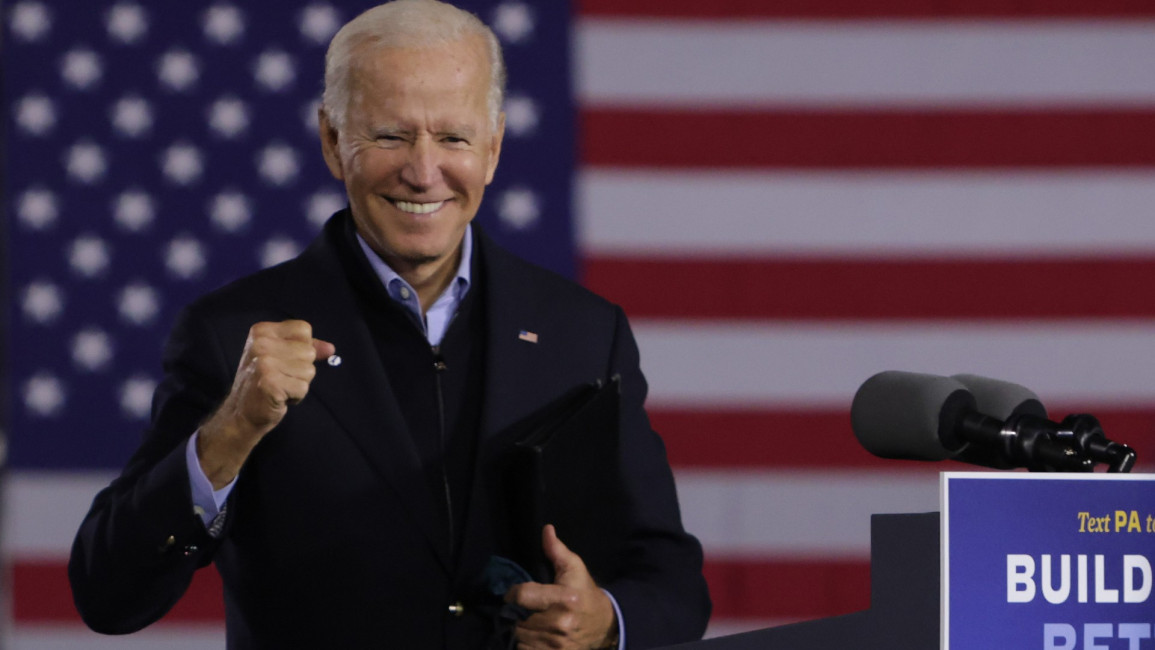 Joe Biden wins -- getty