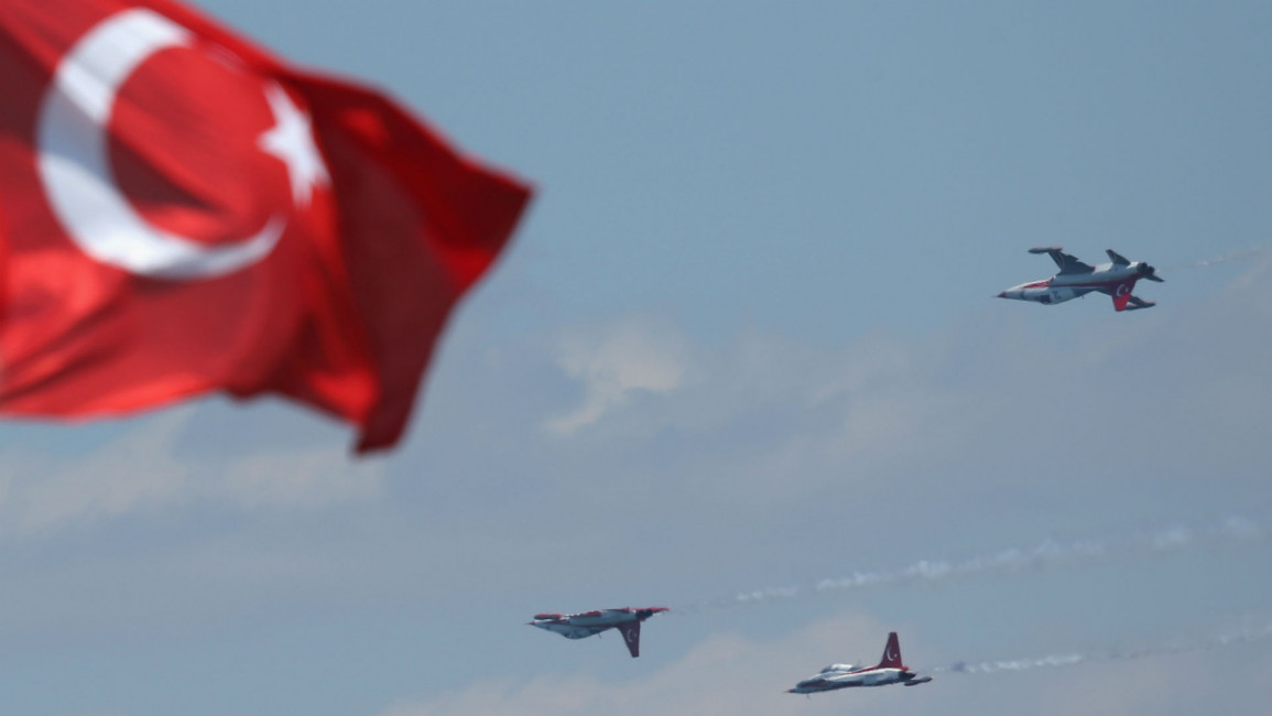 Turkey airforce GETTY